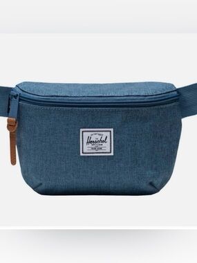 “Herschel Supply Company” Blue Denim/ Canvas Belt Bag.
On Sale Now!